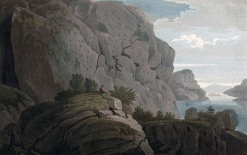 John William Edy Rocks in Heliesund china oil painting image